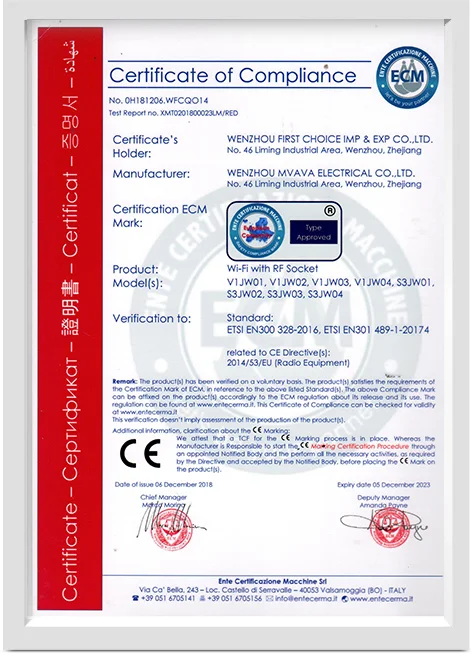 CE Certification 2