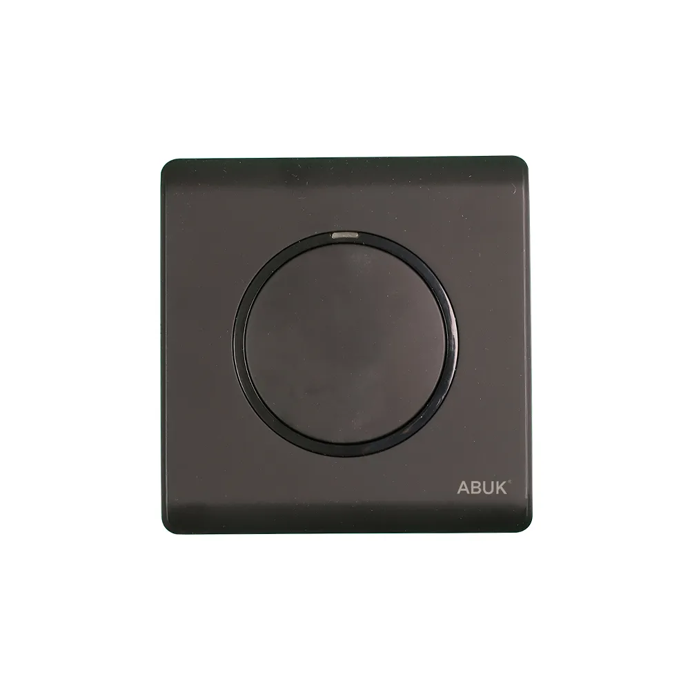 1 Gang 2 Way Round Rocker Switch