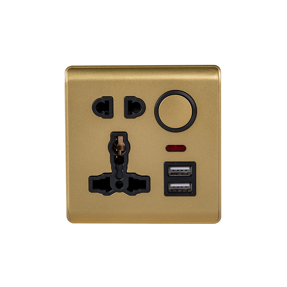 5-Pin Multi-Outlet Socket — Series 01
