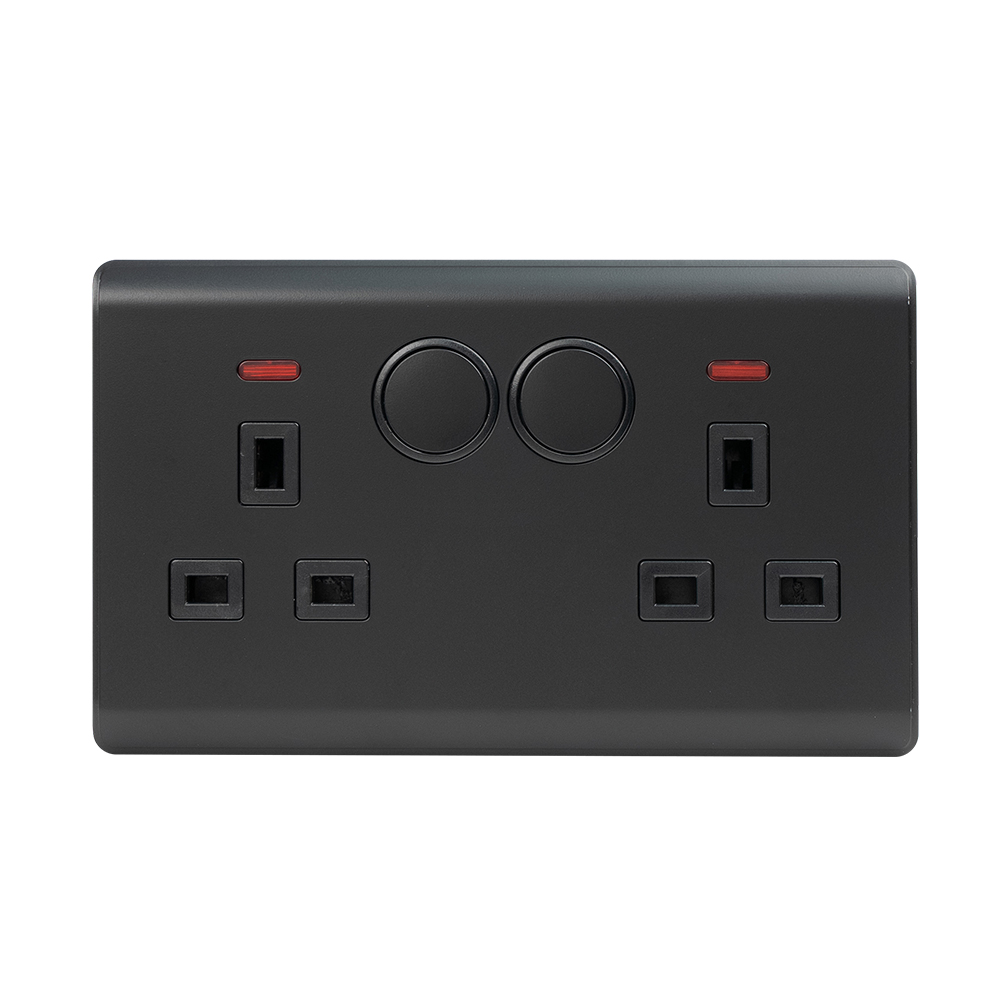 13A Twin Switched Socket — Series 01