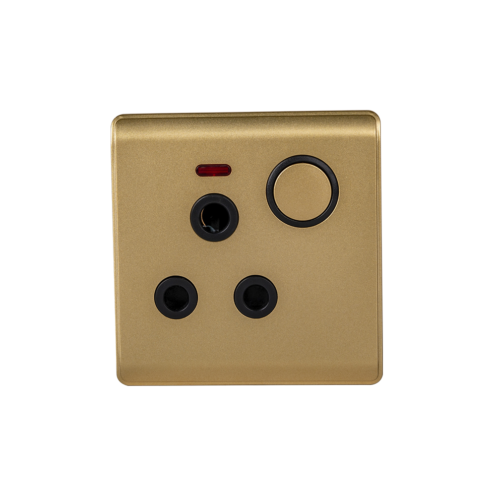 15A Round-Pin Switched Socket — Series 01