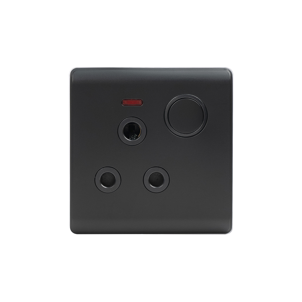 15A Round-Pin Switched Socket — Series 01