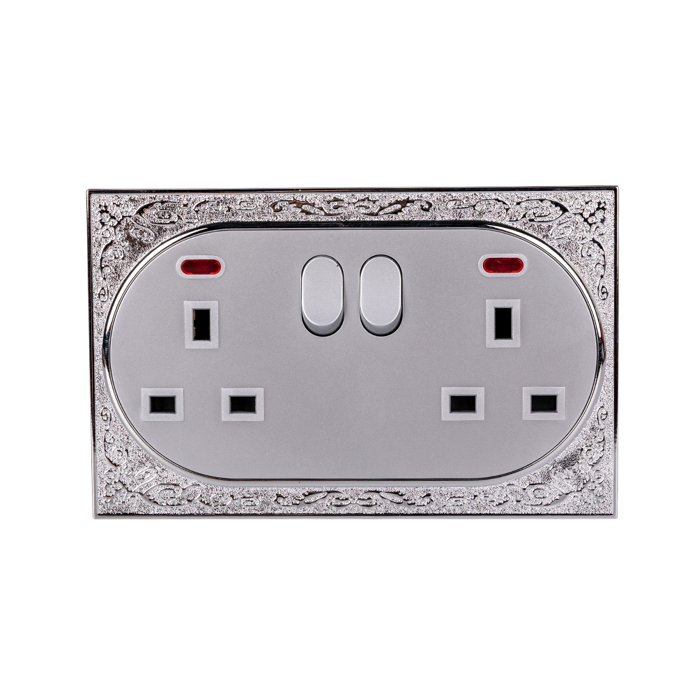 13A Twin Switched Socket — Series 02