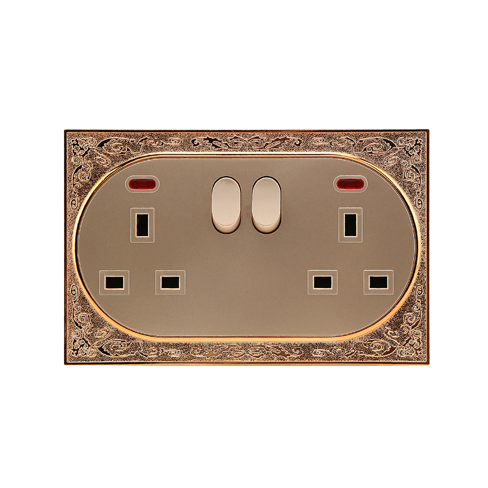13A Twin Switched Socket — Series 02