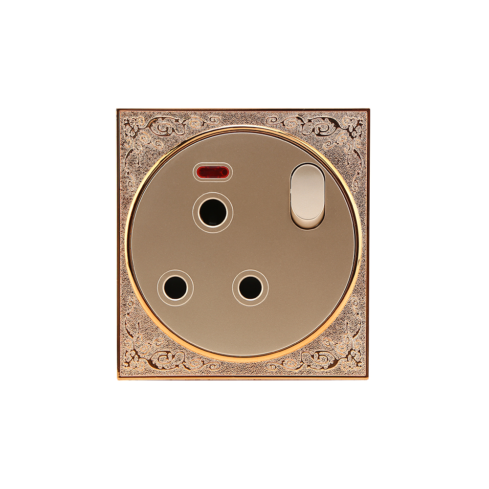 15A Round-Pin Switched Socket — Series 02
