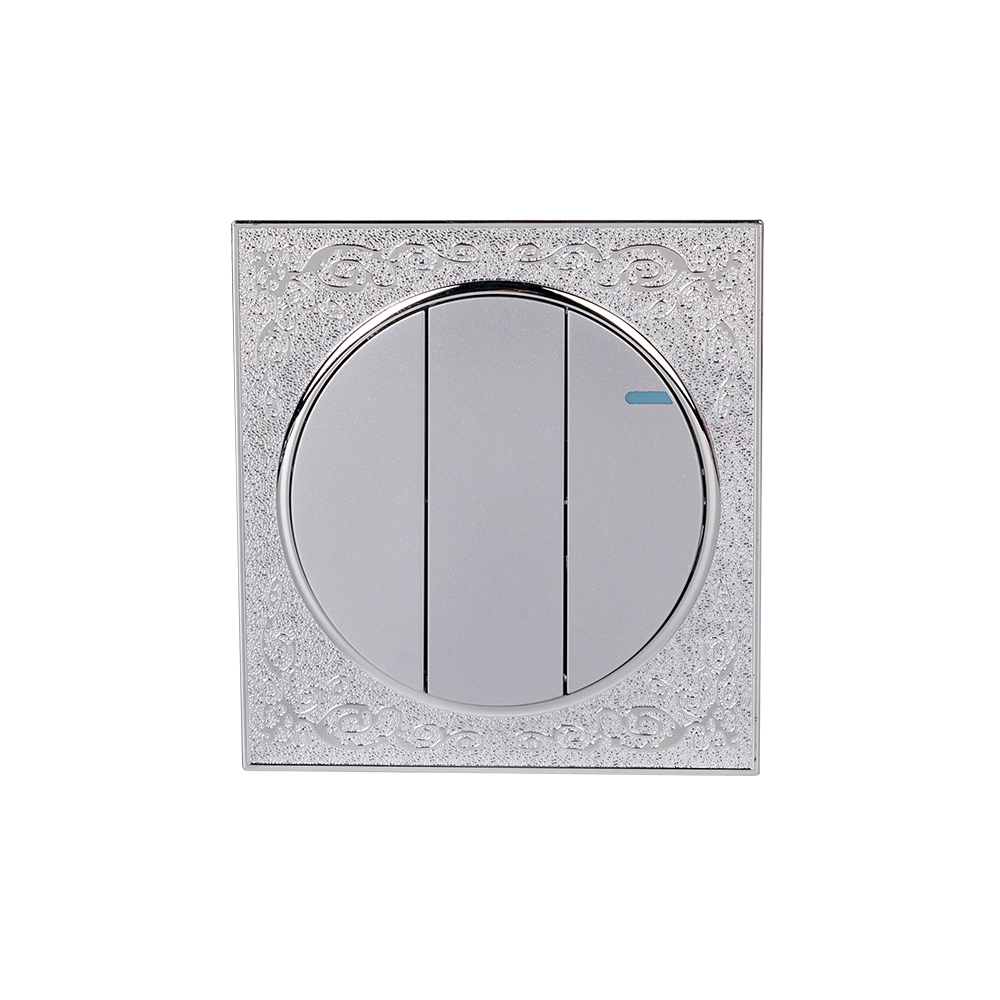 3 Gang Rocker Switch — Series 02