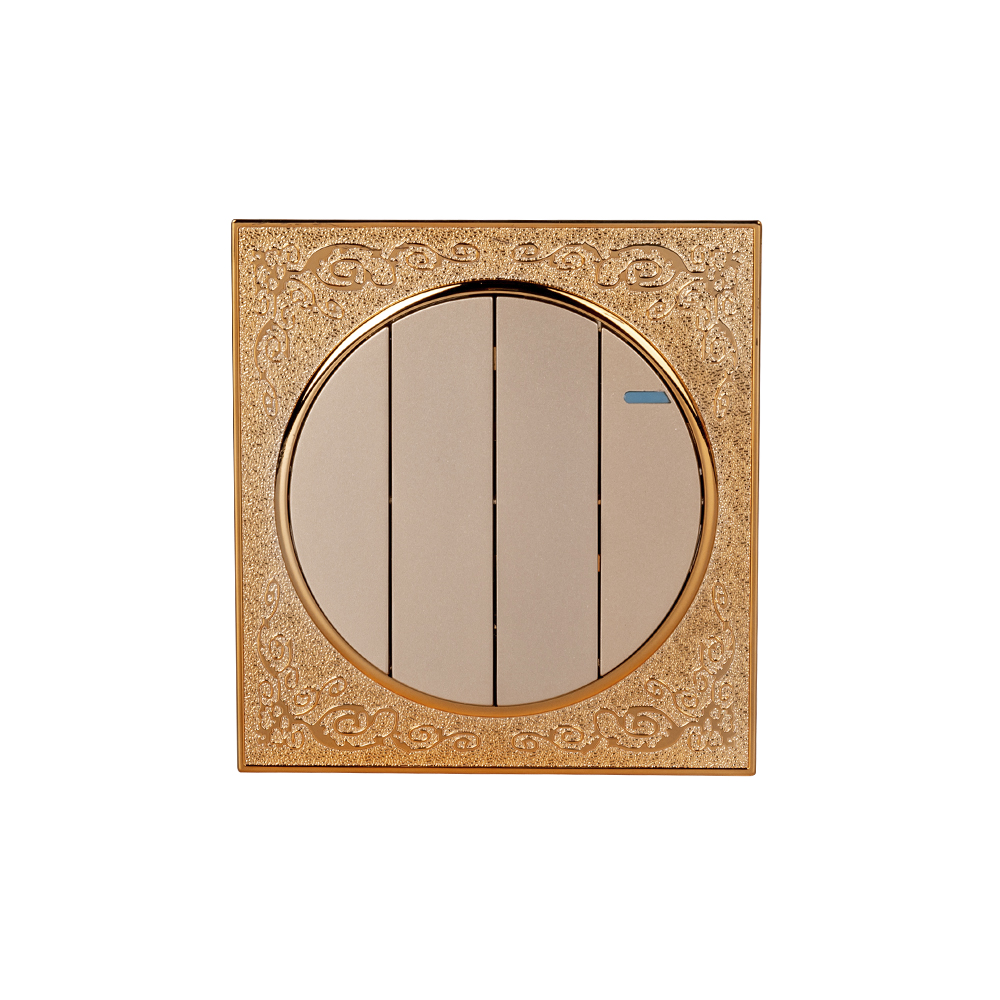 4 Gang Rocker Switch — Series 02