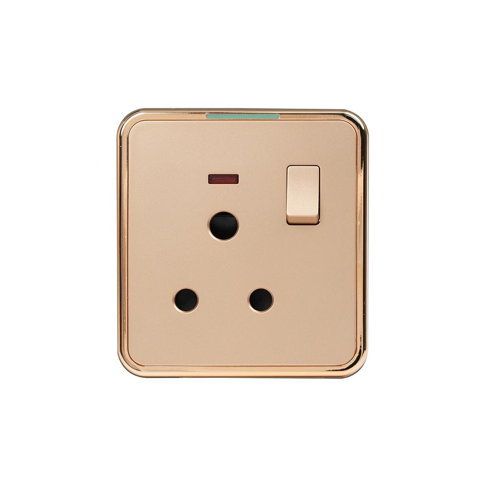 15A Round-Pin Switched Socket — Series 08