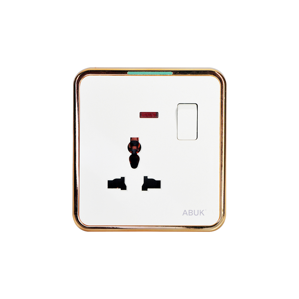 Universal 3-Pin Socket — Series 08