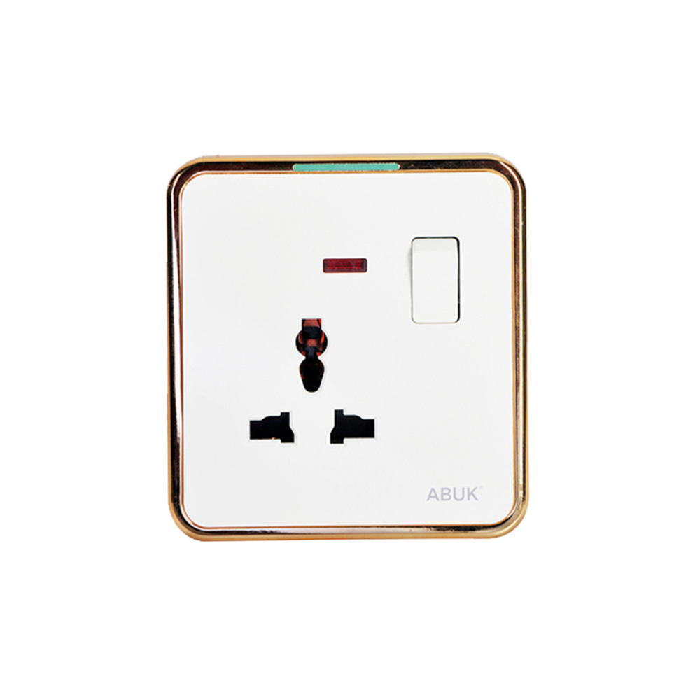 Universal 3-Pin Socket — Series 08