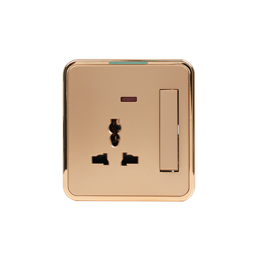 Universal 3-Pin Socket — Series 08