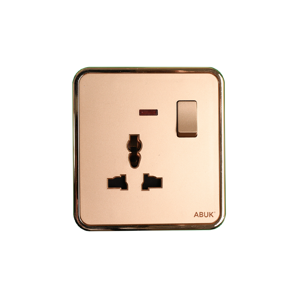 Universal 3-Pin Socket — Series 08