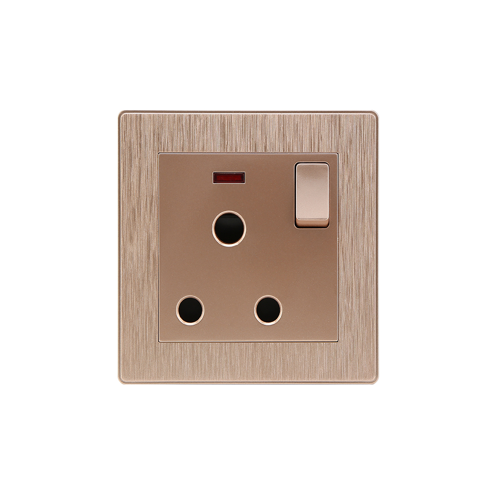 15A Round-Pin Switched Socket — Series 10