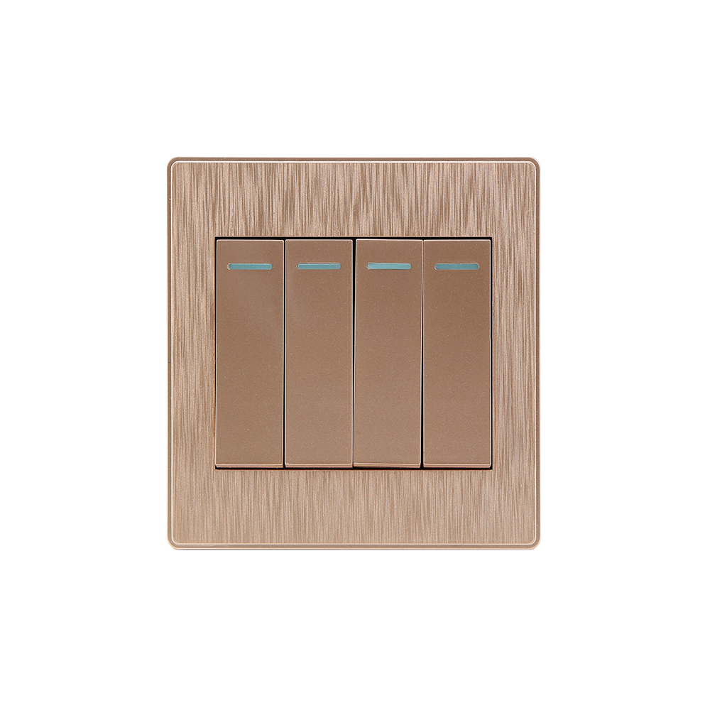 4 Gang Rocker Switch — Series 10