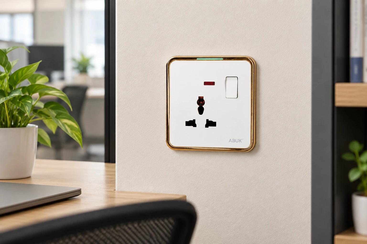 Accessible wall socket installation for maintenance and replacement planning