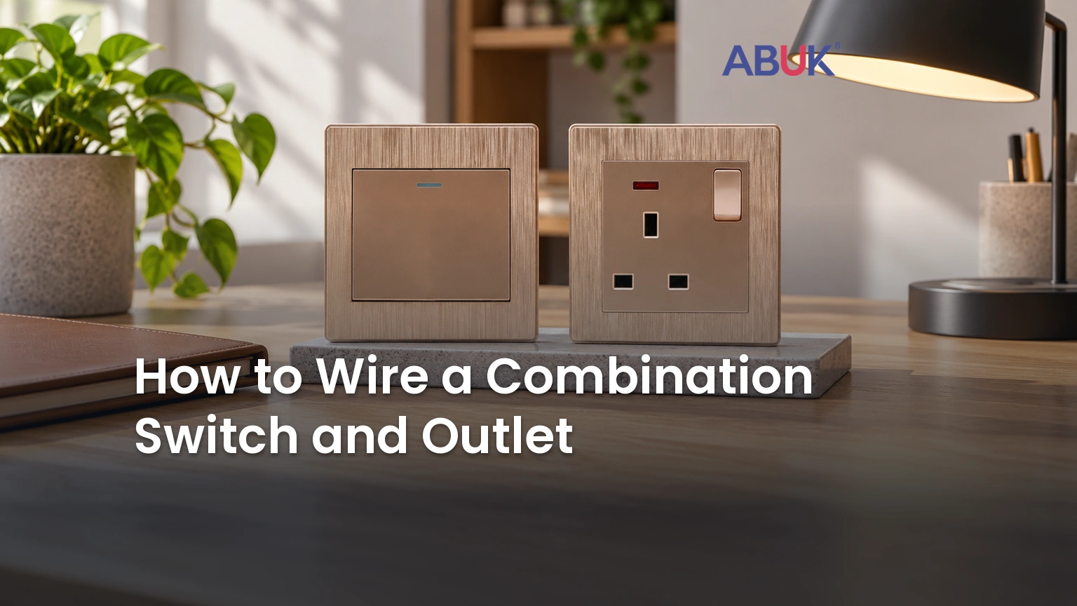 How to Wire a Combination Switch and Outlet